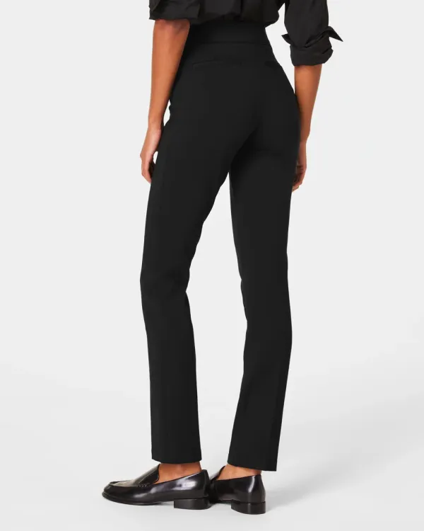 Ponte Slim Straight Pant