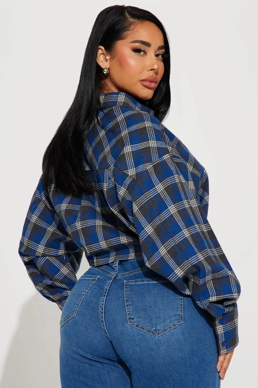 Clarity Mind Plaid Shirt - Blue/combo