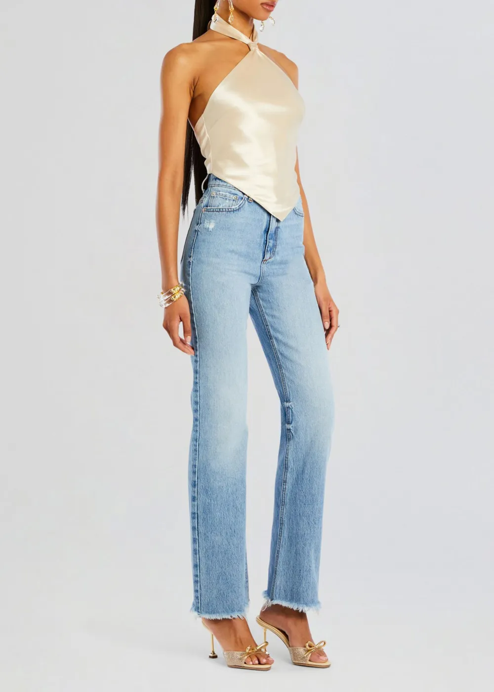 High Rise Straight Jean