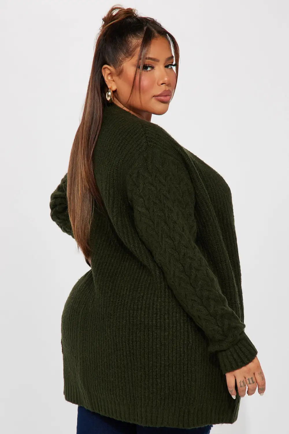 Keoni Cardigan Sweater - Hunter