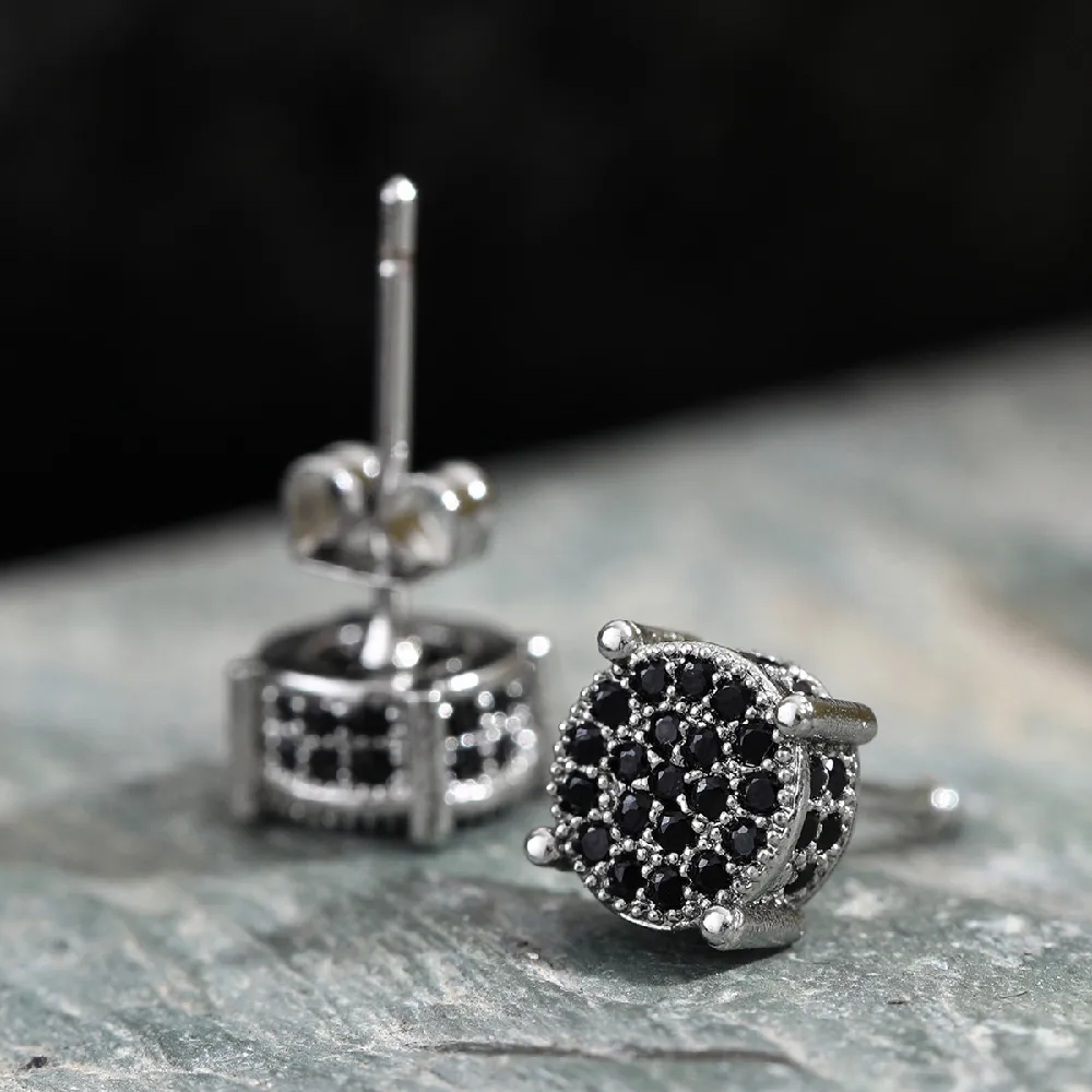 Stylish Round Stud Earrings