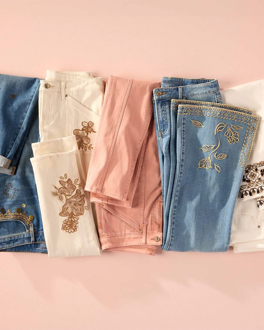 Mid-Rise Slim Fit Jeans