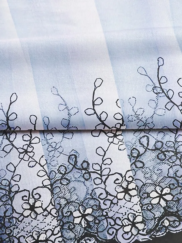 Women's Shirt Blouse Pink Blue Purple Floral Button Print 3/4 Length Sleeve Casual Holiday Basic Round Neck Regular Fit Floral