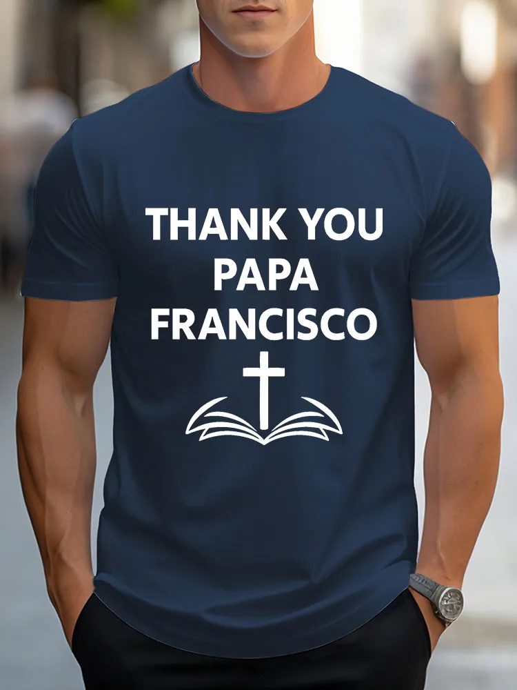 Men'S Thank You Papa Francisco T-Shirt