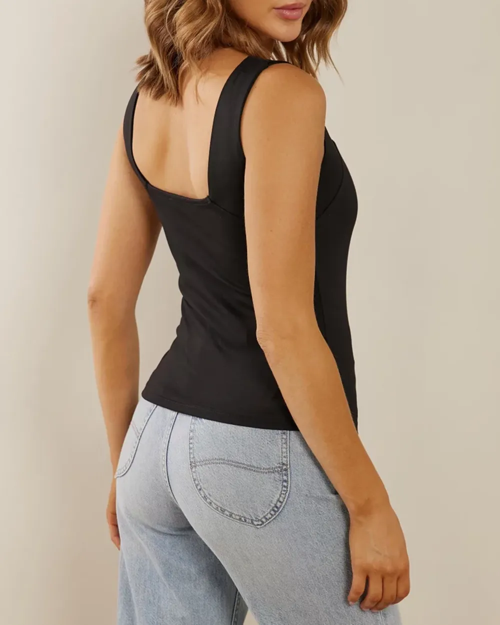 Square Neck Tank Top