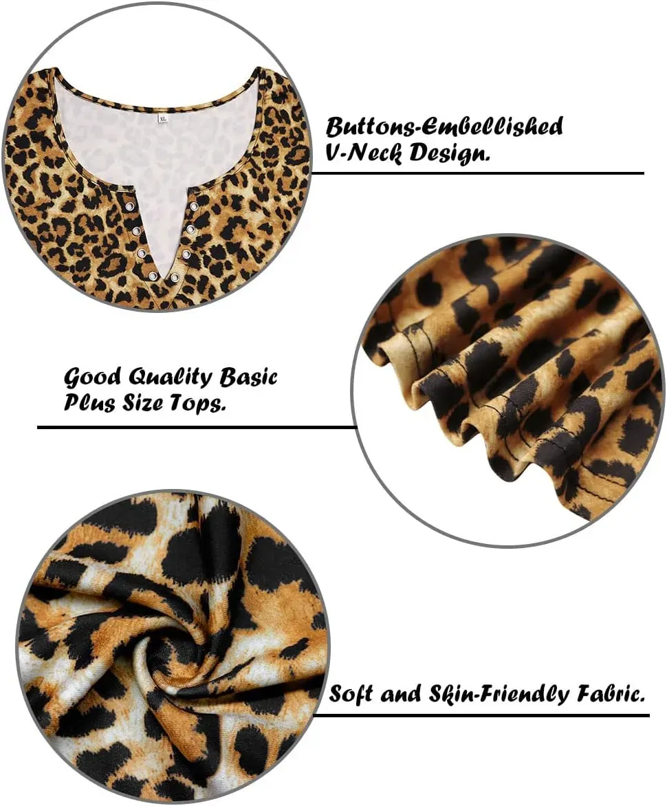 TIYOMI Plus Size T Shirt for Women Short Sleeve Tunic Cross Line Shirts Round Neck Tops Summer Blouse XL-5XL 14-28