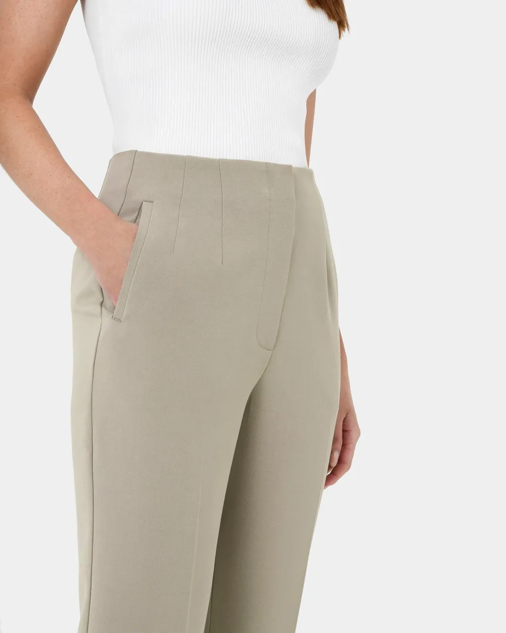 Straight Leg Pants -Neo Mint