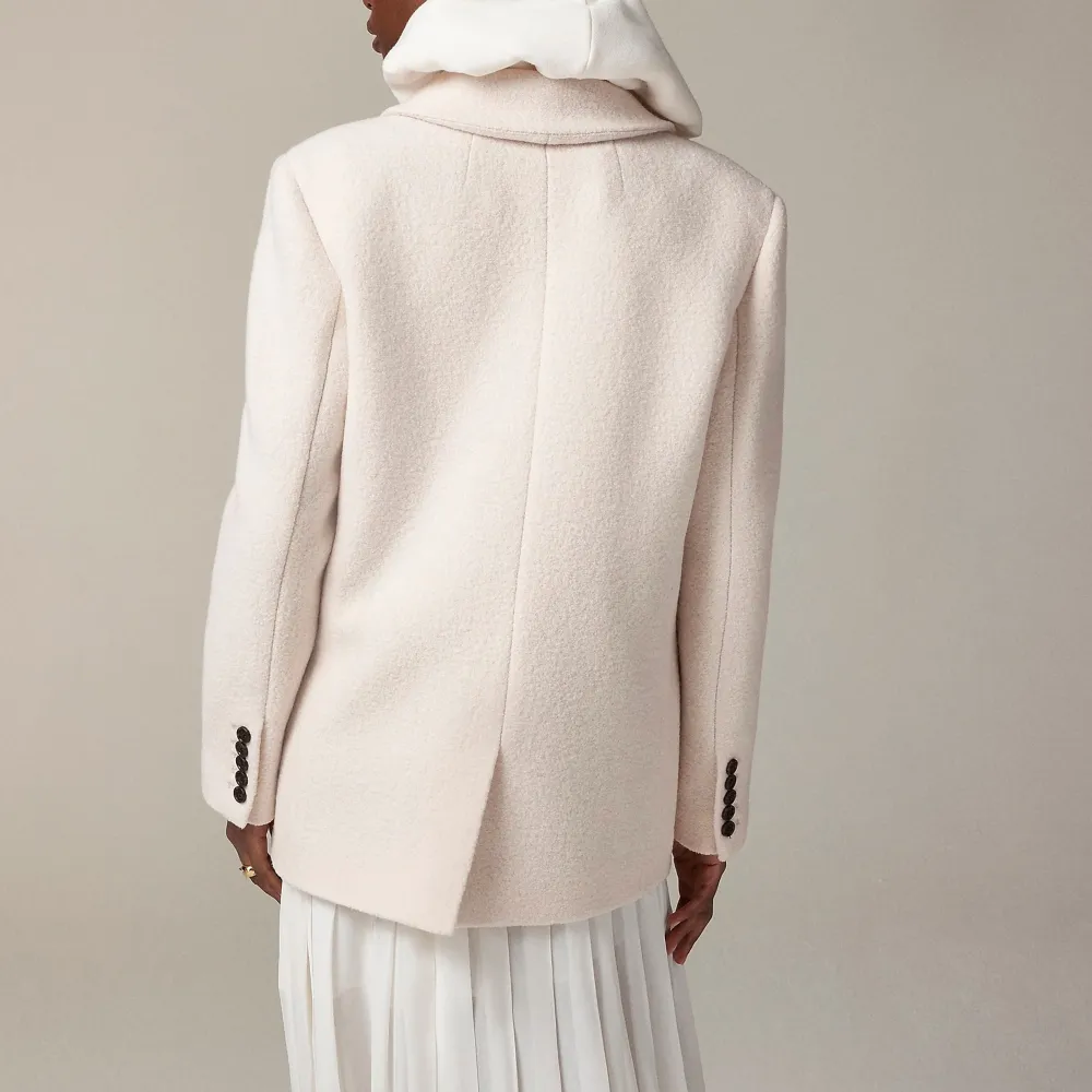 Oversized Blazer Jackets in Boiled Wool