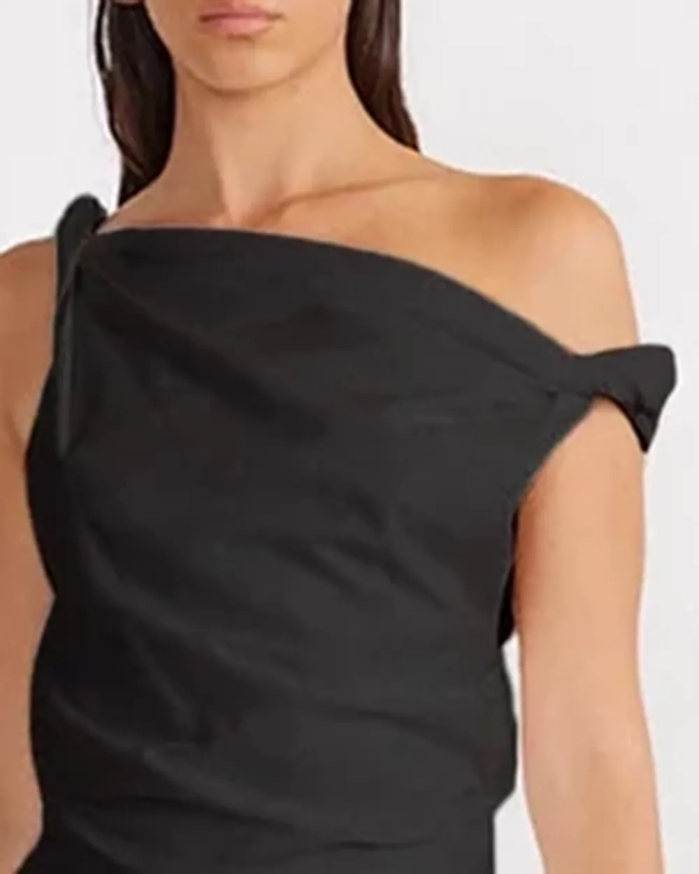 Linen Twist Mini Dress - Iconic Exclusive