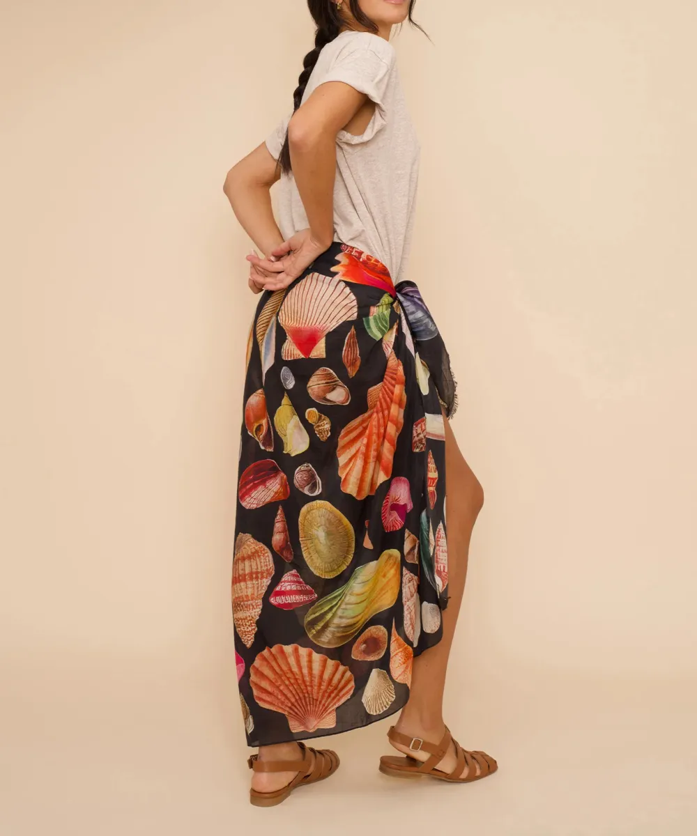 Daily Art Graphic Sea Treasures Wrap