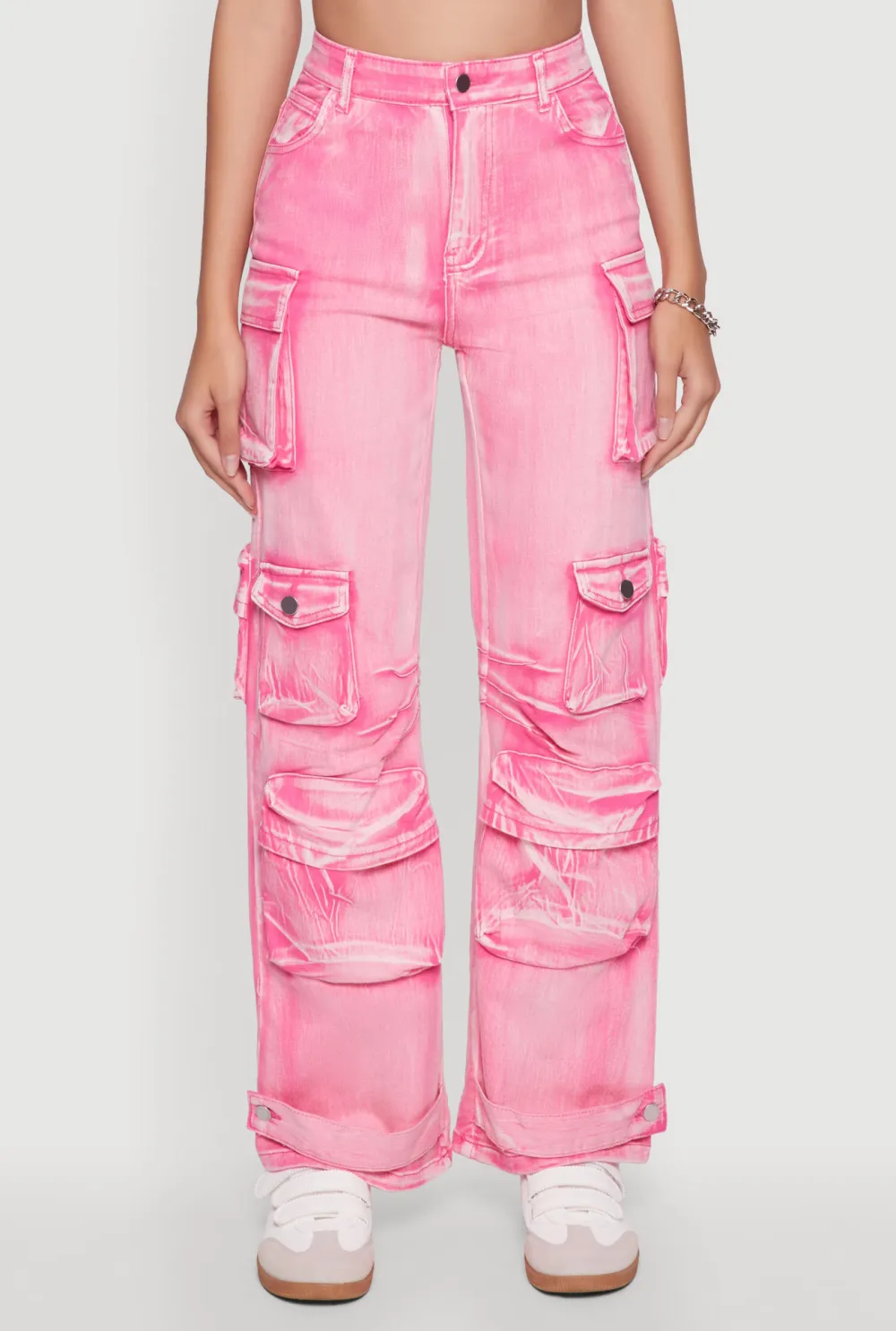Solid Color Women's Jeans