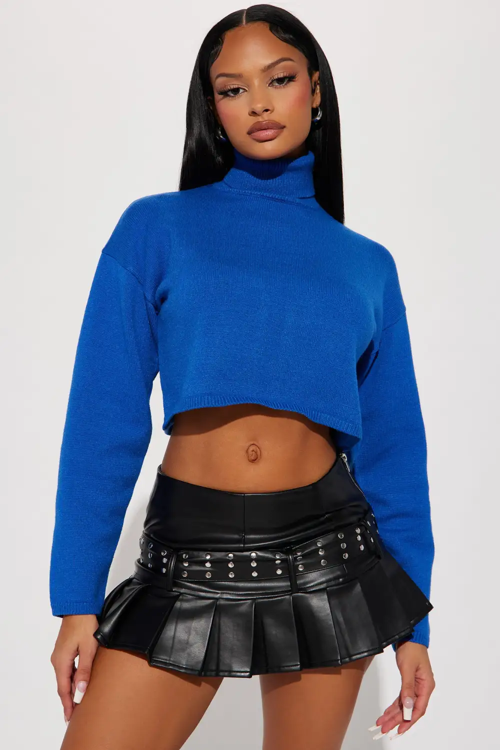 Lolani Turtleneck Sweater - Royal