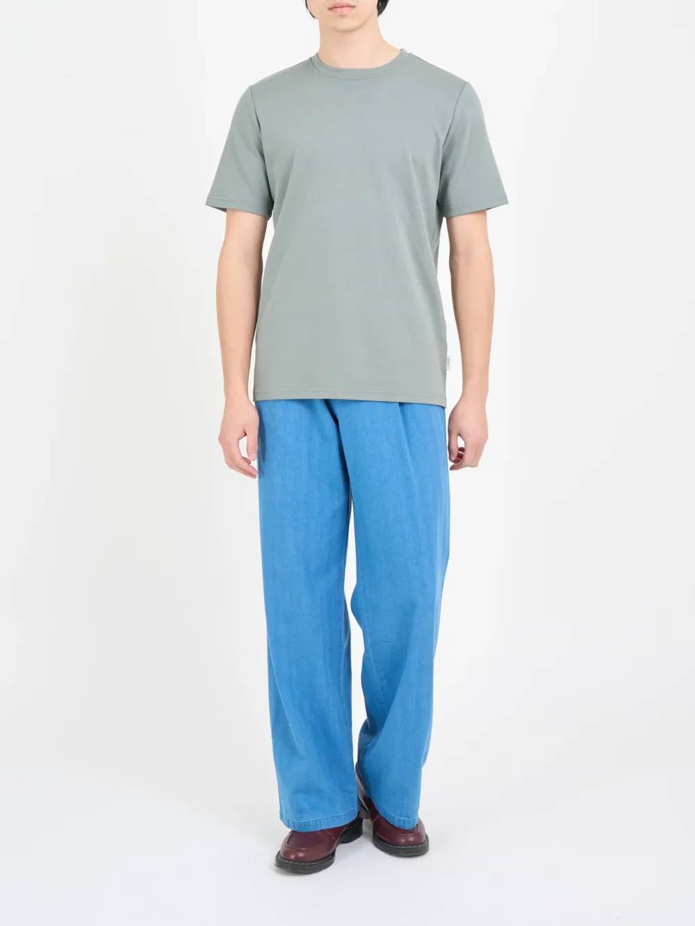 Sage Green Crew Neck T-Shirt