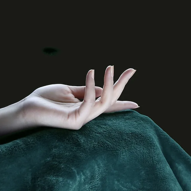 Women's Plus Size Plush Robes Gown Fluffy Fuzzy Warm Pajamas Bathrobes Home Party Daily Spa Modern Style Pure Color Fleece Simple Casual Soft Fall Winter V Wire Long Sleeve Lace Up Belt Included