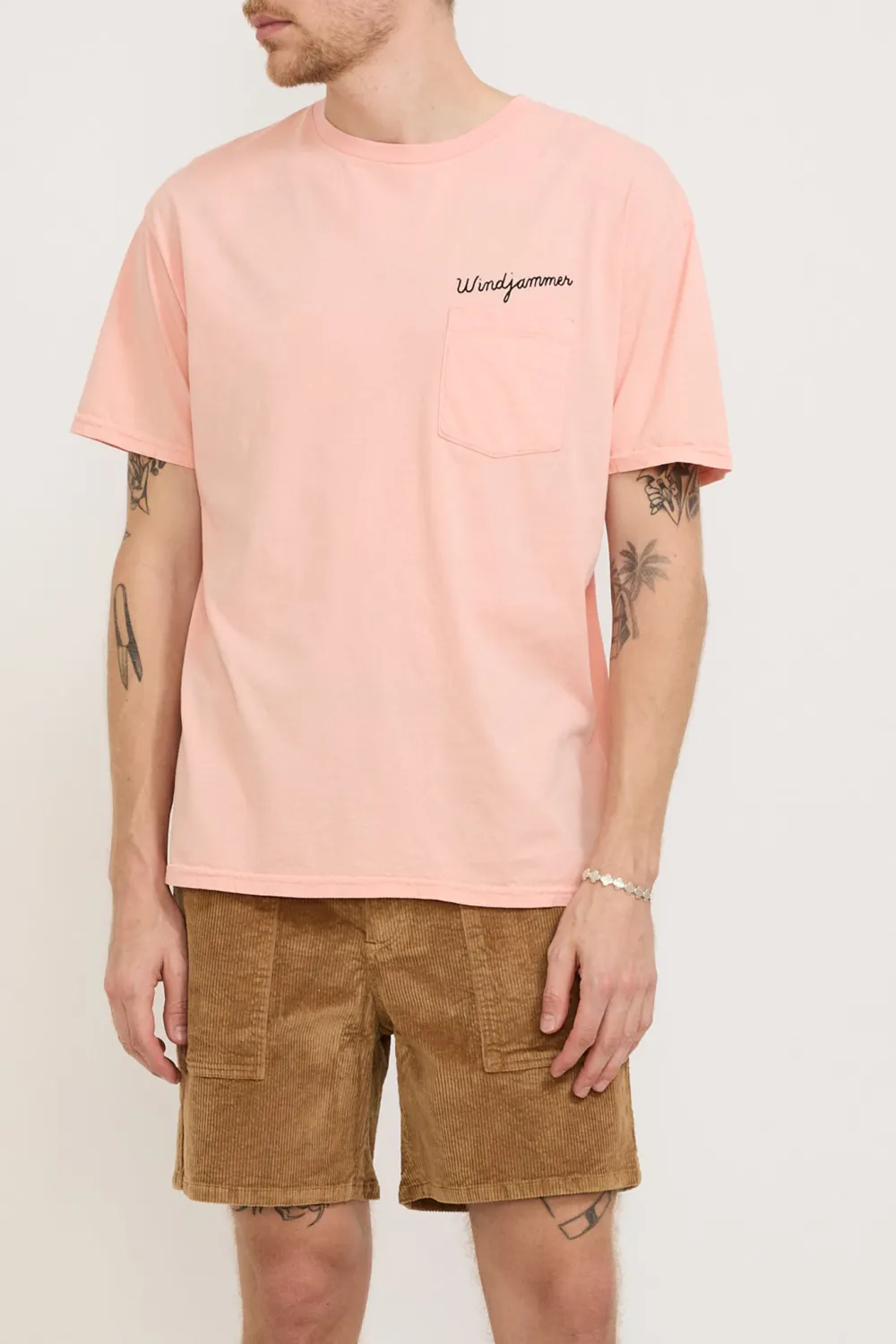 Pink Front Pocket T-Shirt