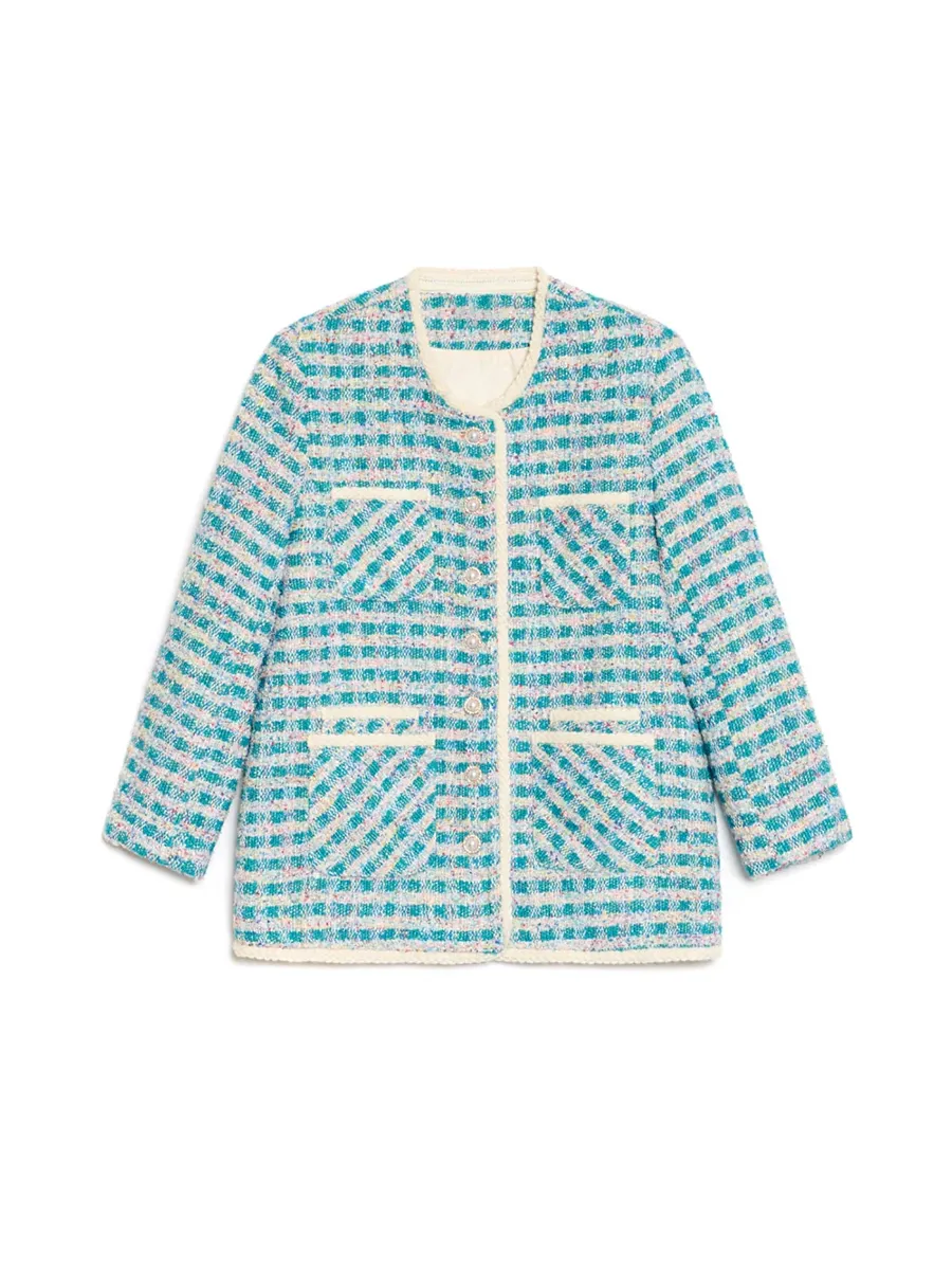 Casual Novelty Tweed Jacket
