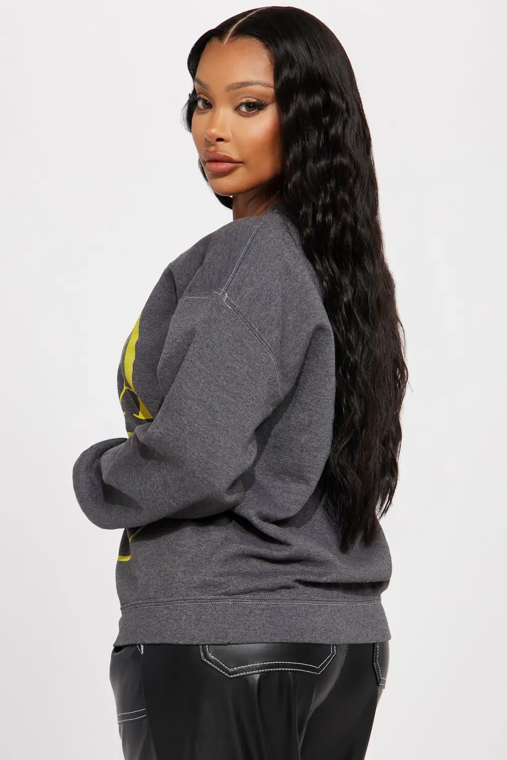 Lounge Act Nirvana Sweatshirt - Charcoal