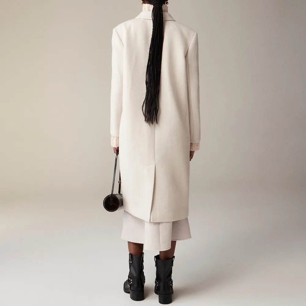 Wool-Blend Melton Topcoats