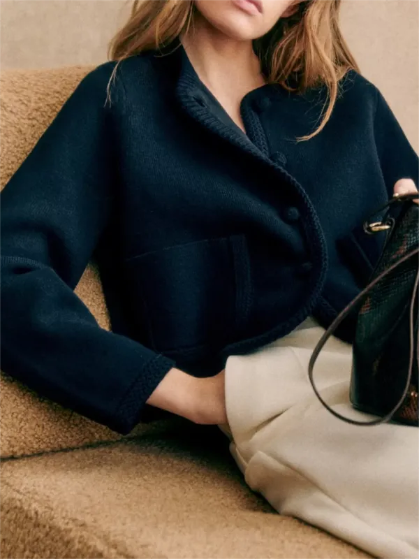 Large Front Pockets Jacket