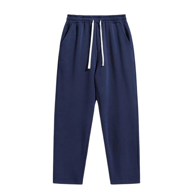 2/4-Piece Men'S Solid Fashion Sweatpants, Versatile Year-Round Wear, Ideal For Autumn And Winter