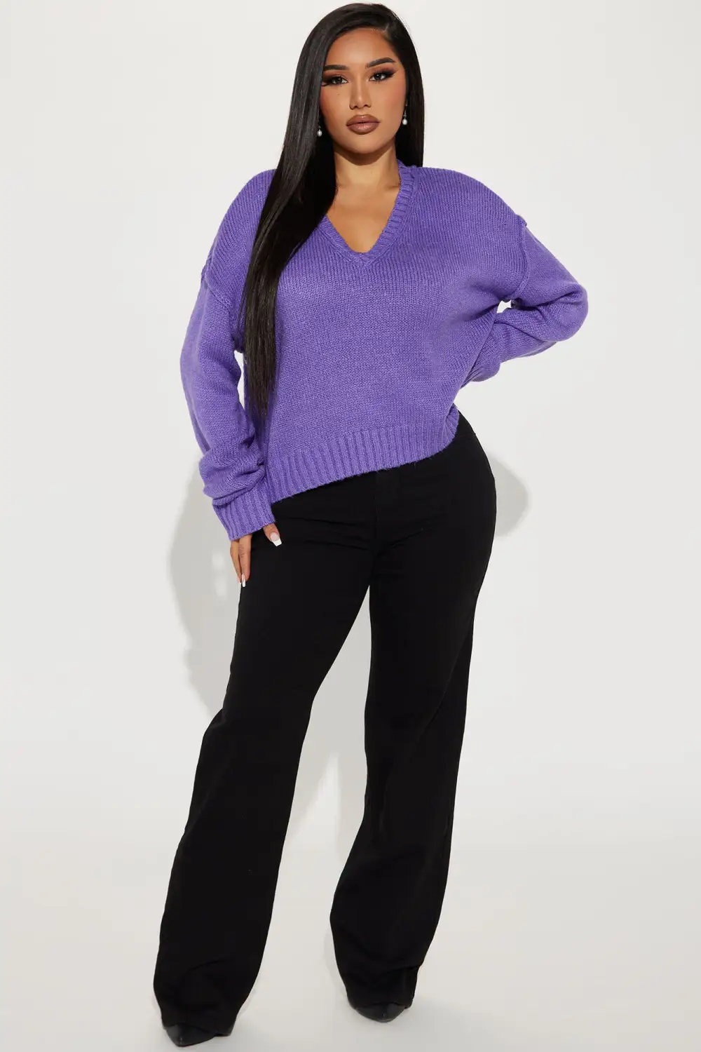 Kindra Sweater - Purple