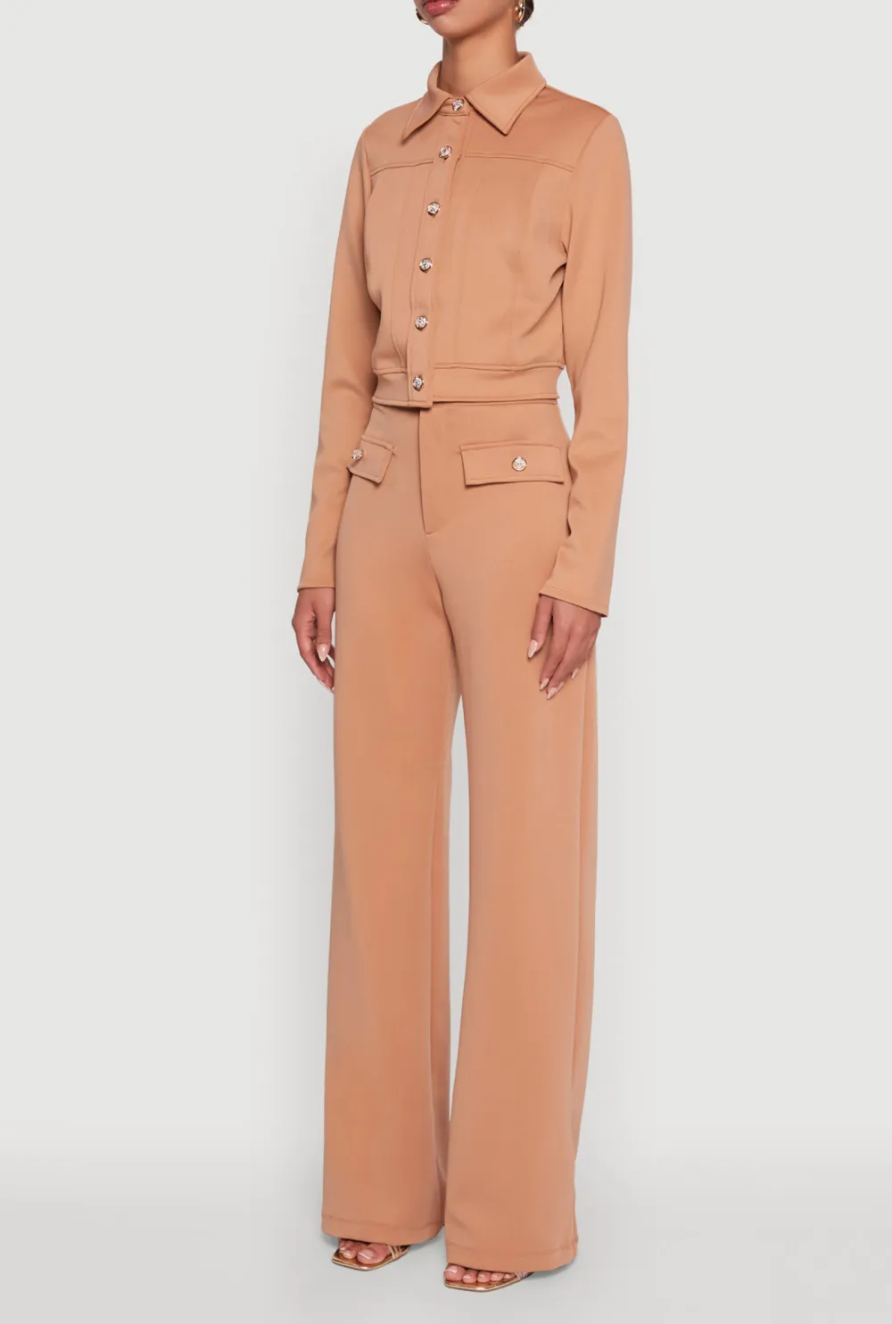 Short Shirt Collar Jacket