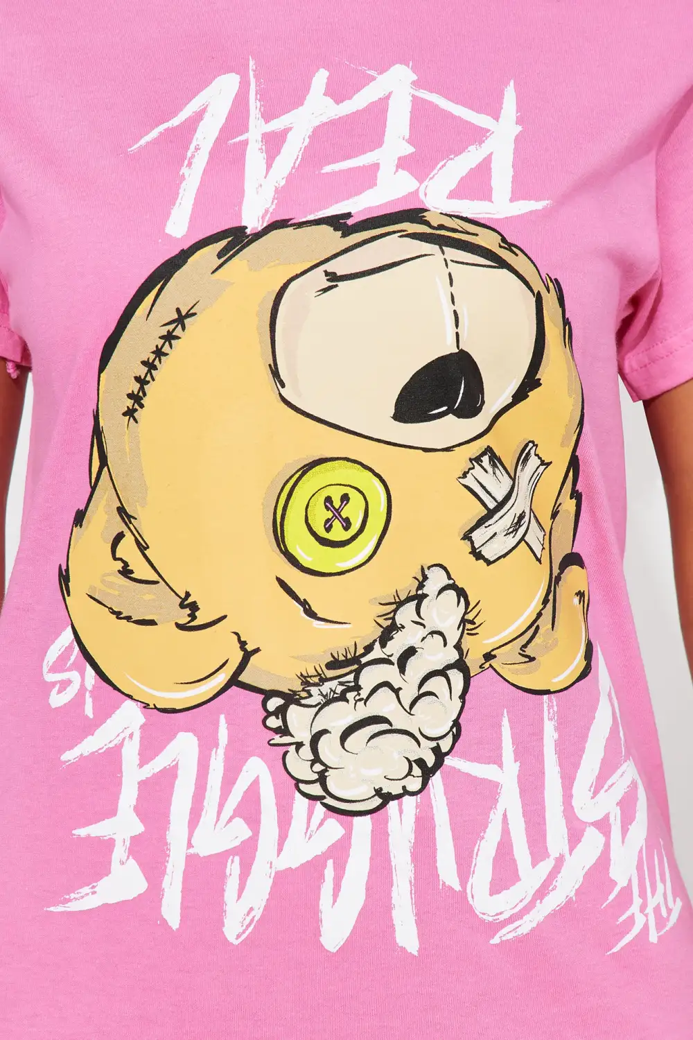 Today Is Cancelled Graphic Tee - Pink