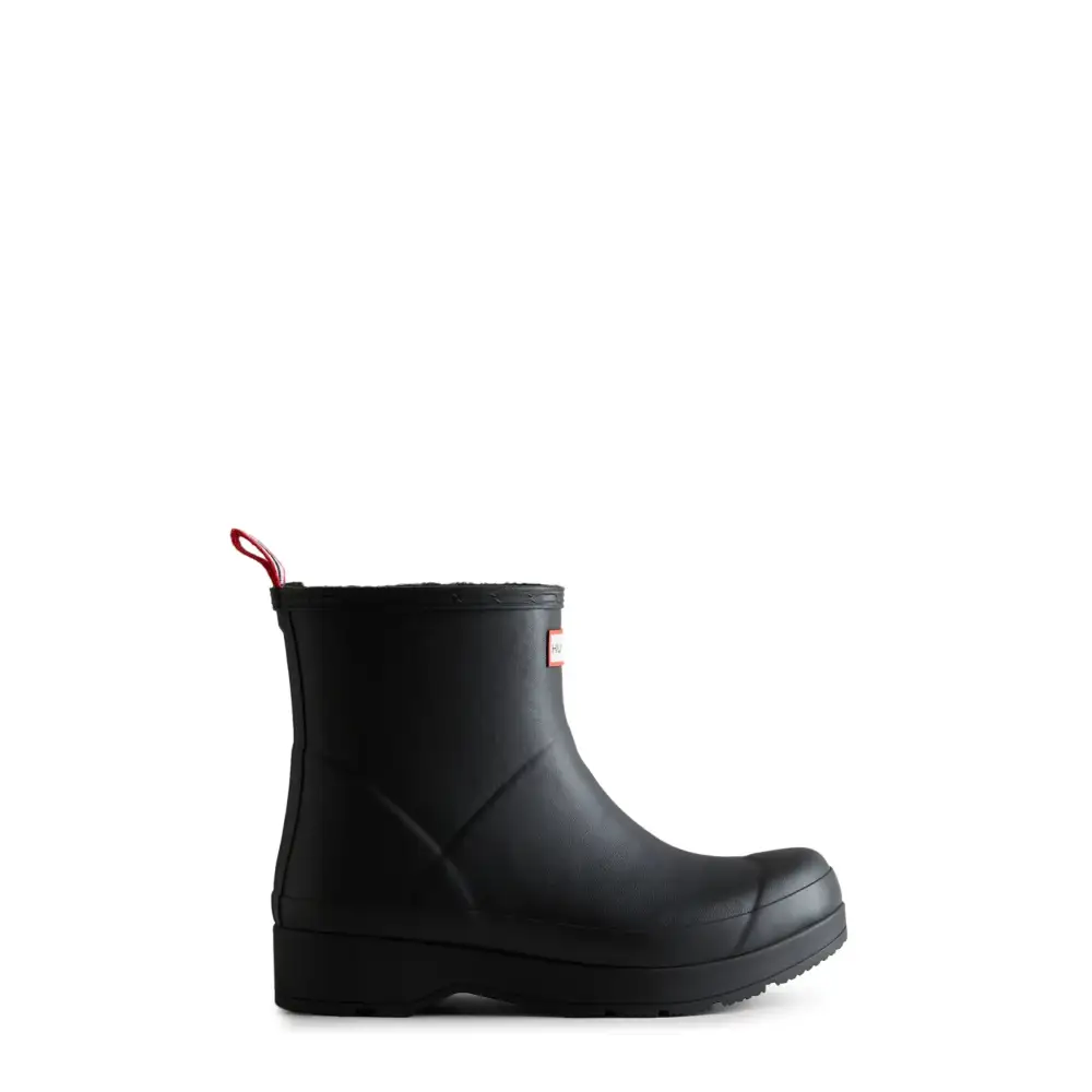 Men's PLAY™ Insulated Vegan Shearling Short Rain Boots