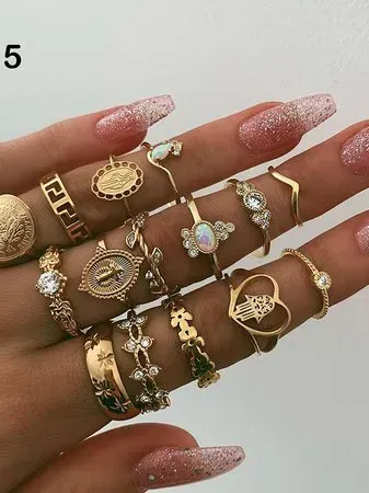 Women Vintage Ring Sets(⚡Clearance Sale)