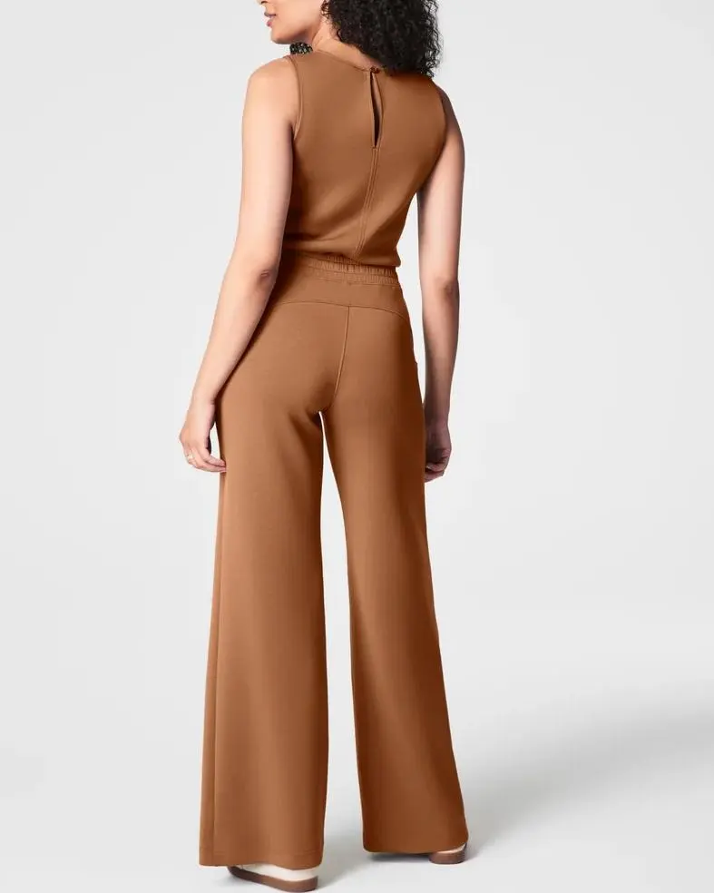 High Waist Sleeveless Jumpsuit