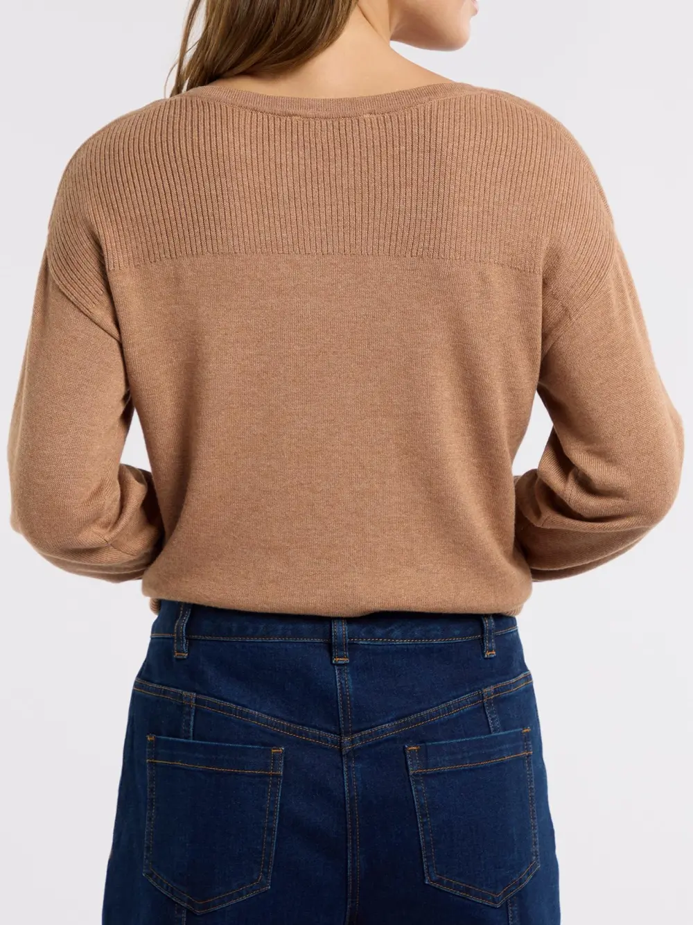 Relaxed Fit Cotton Jumper