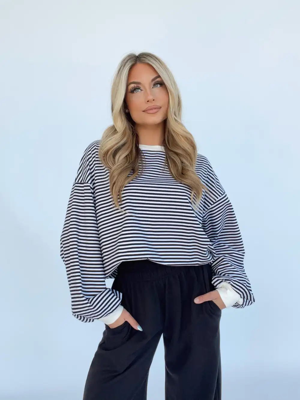 Striped Tunic Top