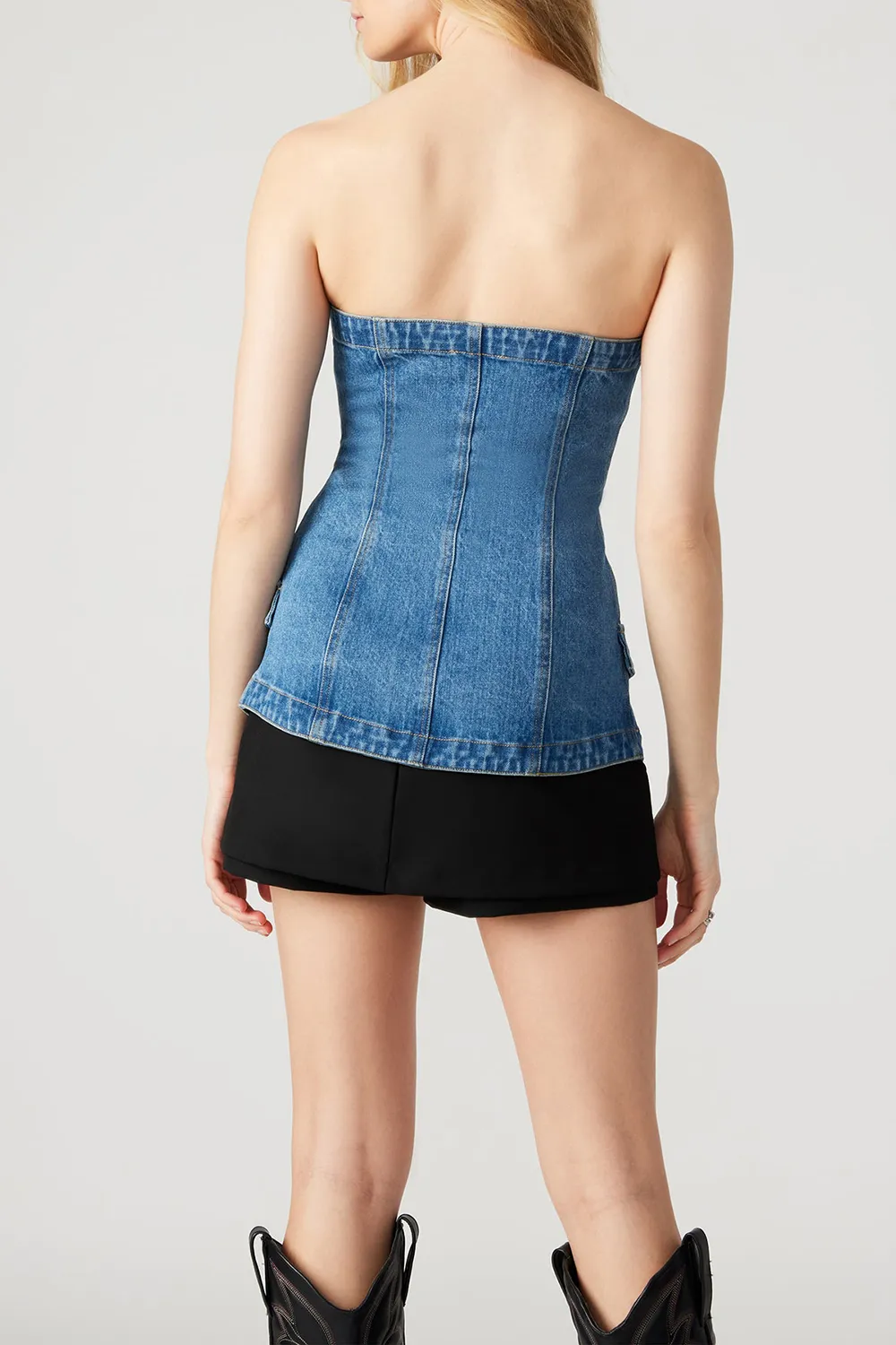 VENTURA DENIM TOP