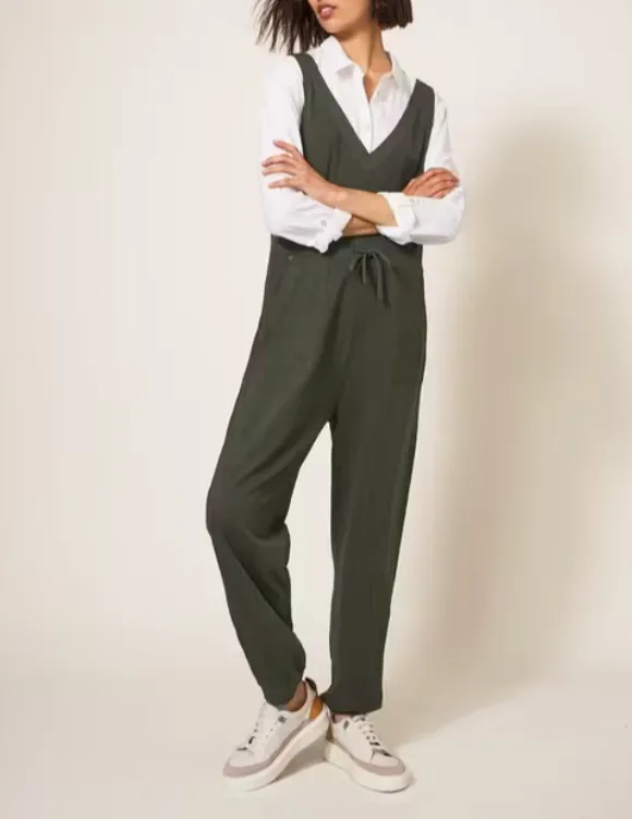 V-Neck Jersey Jumpsuit