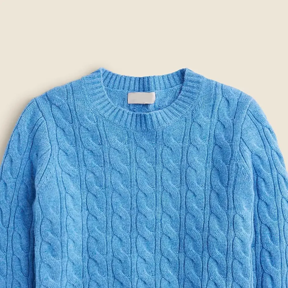 Cashmere Cable-Knit Casual Sweaters