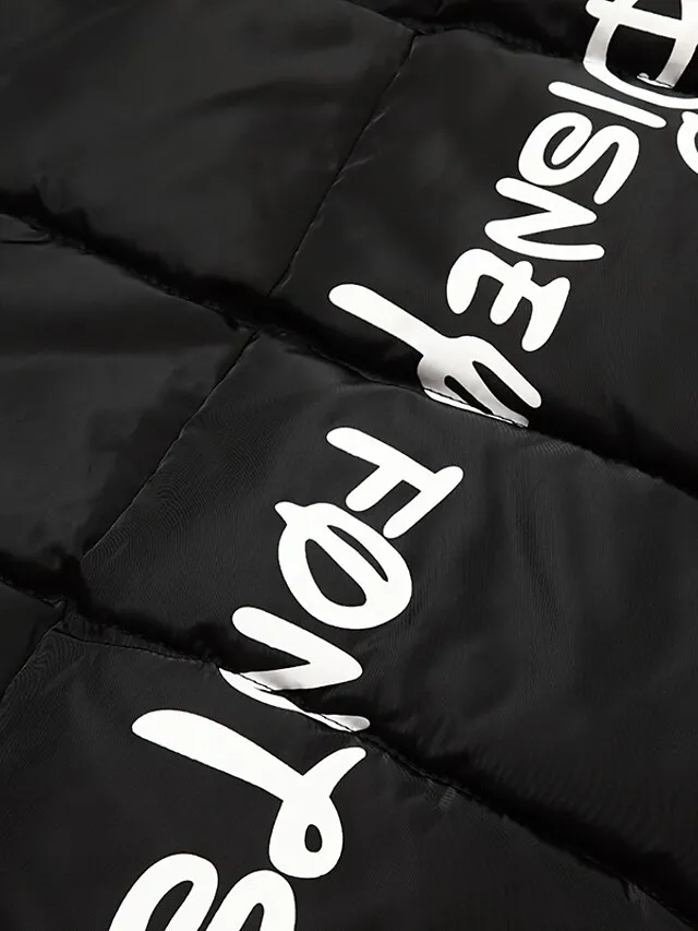 Women's Puffer Jacket Long with Pockets Slim Fit Fur Collar Coat powder Bean Green White Black Gray Classic Style Christmas Winter Zipper Hoodie Regular Fit M L XL XXL XXXL / Daily / Windproof