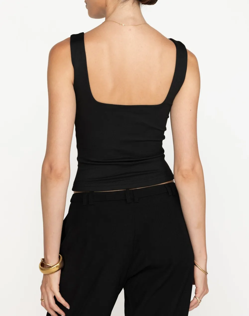 Elegant Solid Color Heart-Shaped Women's Vest