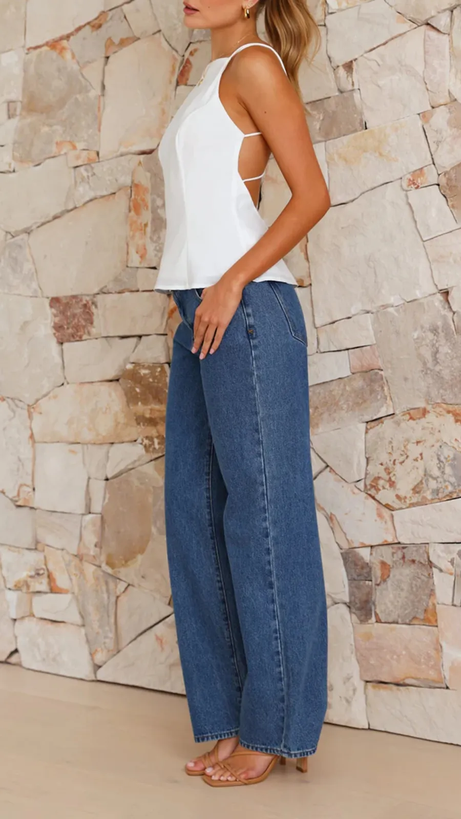 Sexy Back Cross-String Top