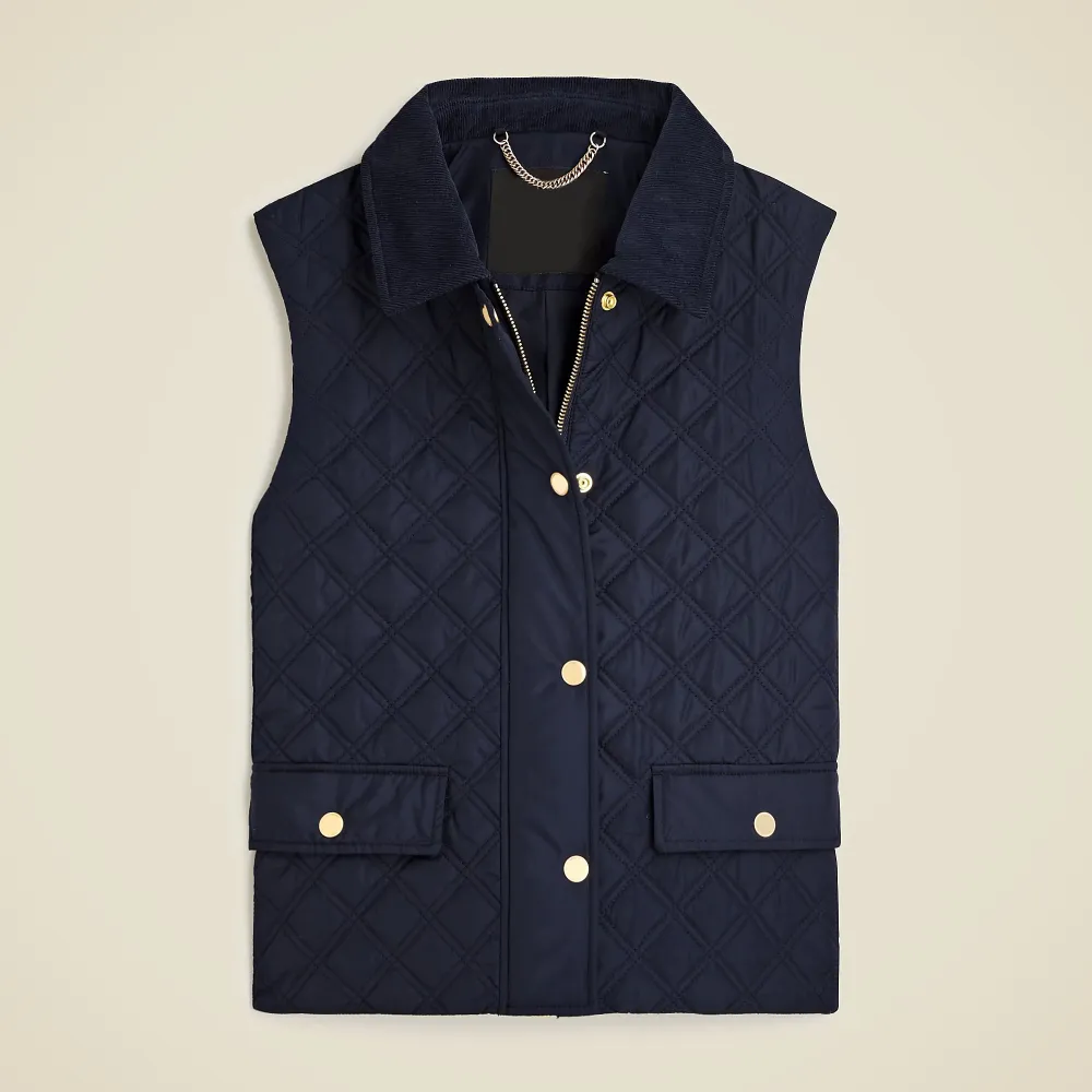 Plain Quilted vest
