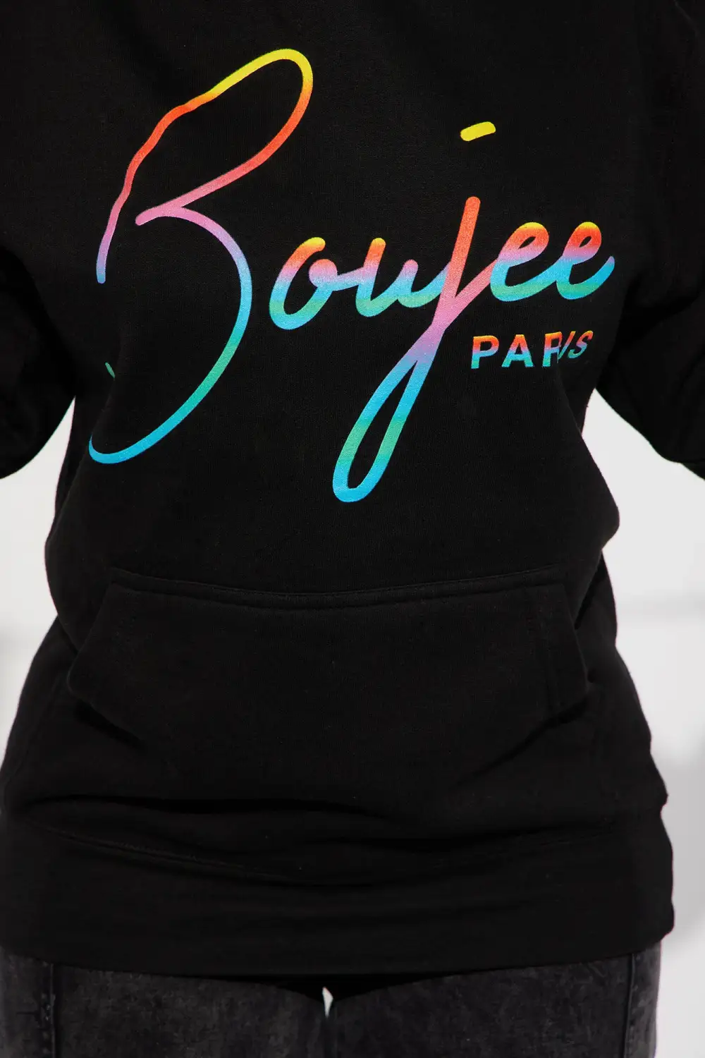 Boujee In Paris Hoodie - Black