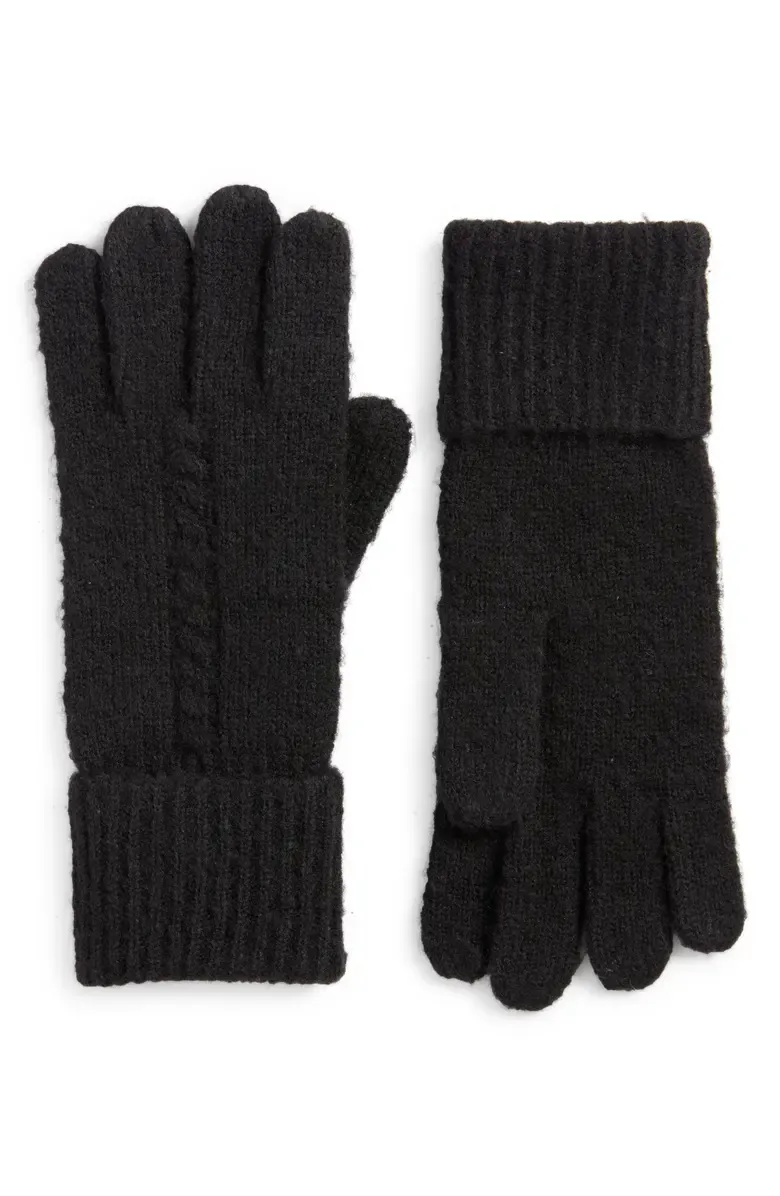 Cable Knit Gloves