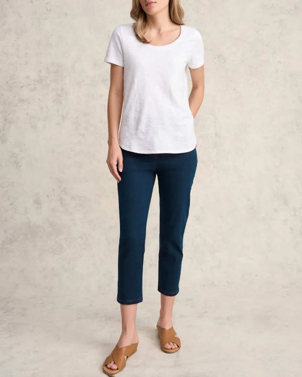 Cotton Slim Fit Pants