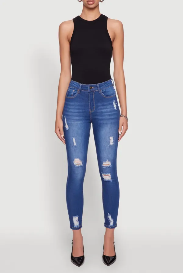 Tight Fitting Women's Jeans