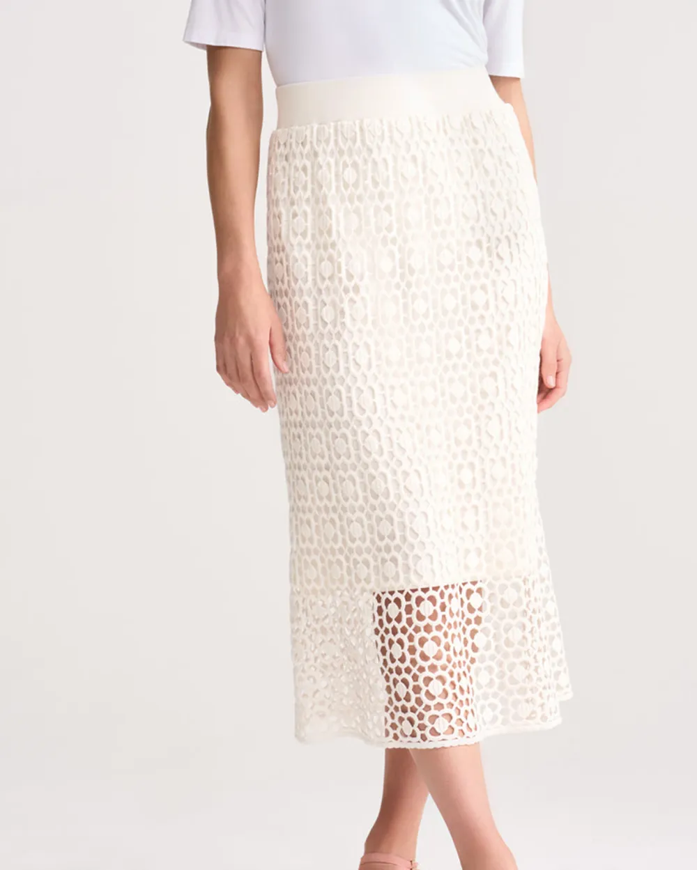 Cotton Lace Skirt