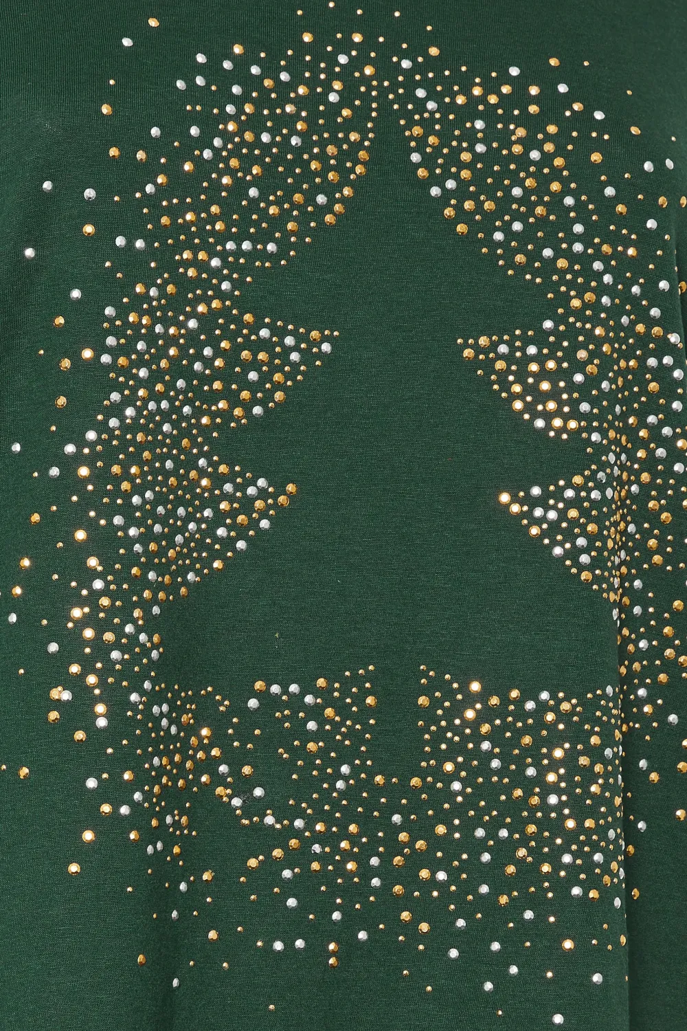 YOURS Curve Forest Green Diamante Christmas Tree Top
