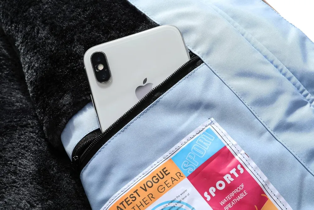 Women's Waterproof Ski Snow Jacket Winter Warm Hooded Snow Coat Mountain Windproof Ski Jacket For Women