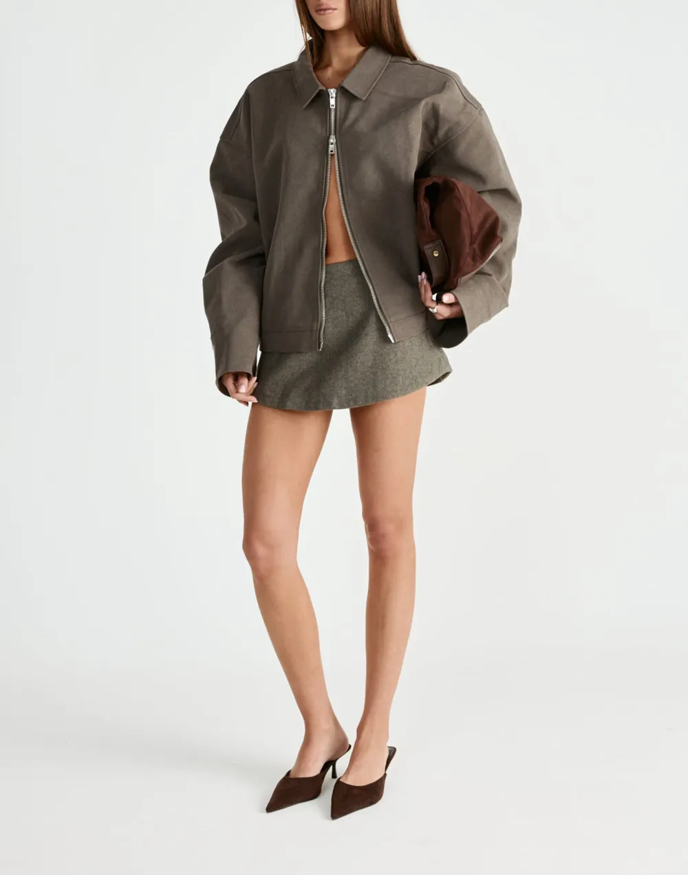 Fashionable And Simple Suit Skirt