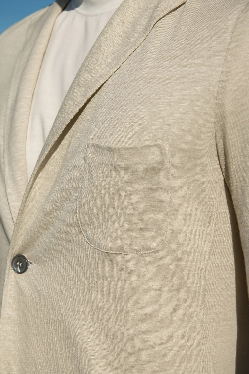 Linen Knitted Jacket