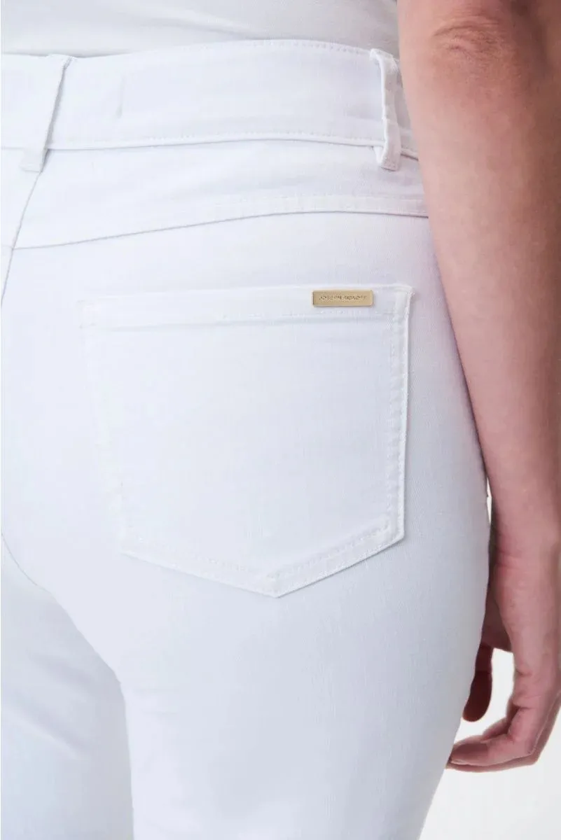 White Flared High - Waist Jeans