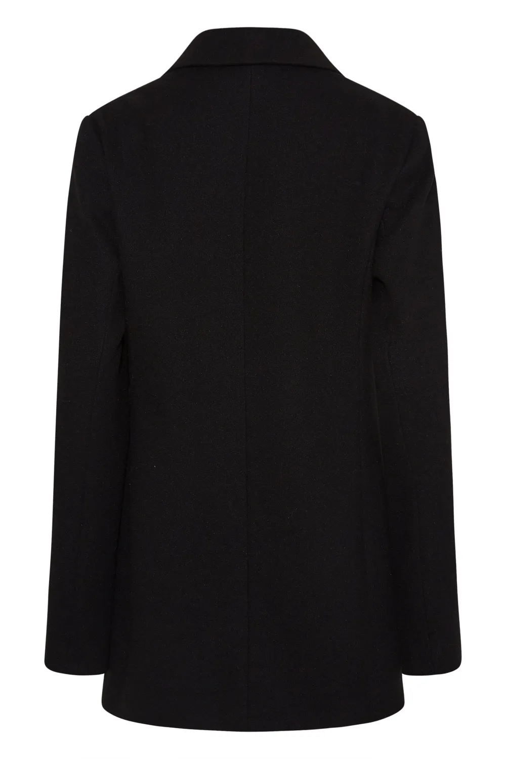 LTS Tall Navy Blue Double Breasted Brushed Jacket